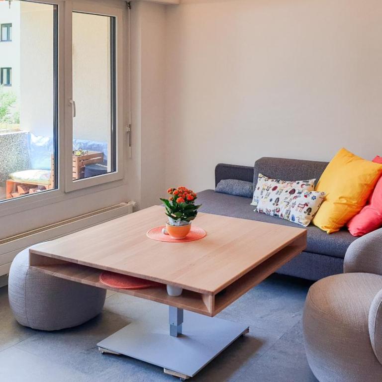 Modernes Alpenstudio mit Bergblick, Pool und Sauna - Apartment mit 1 Schlafzimmer - 9