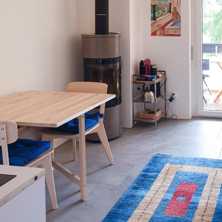 Modernes Alpenstudio mit Bergblick, Pool und Sauna - Apartment mit 1 Schlafzimmer - 10