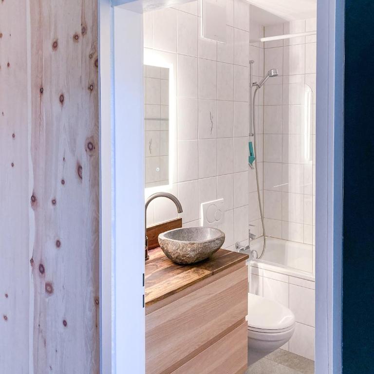 Modernes Alpenstudio mit Bergblick, Pool und Sauna - Apartment mit 1 Schlafzimmer - 4