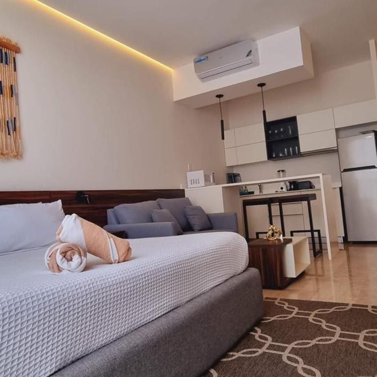 Cozy Studio Tulum Fast WIFI Pool - Apartamento de 1 dormitorio - 10