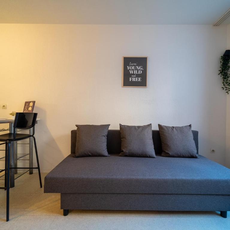 Appartement tout équipe wifi à 6 min St Charles - Studio - 3
