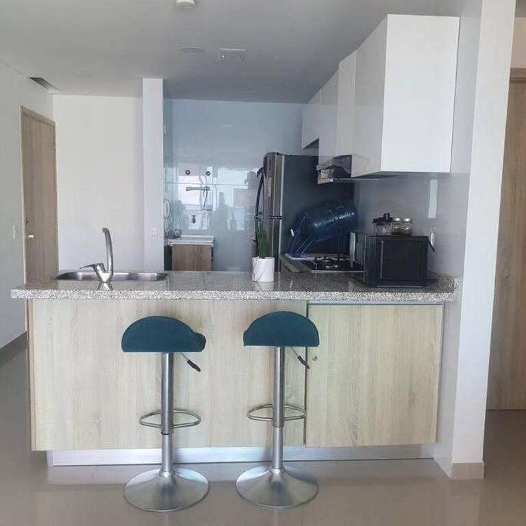 Apartamento con vista al mar y al centro de Cartagena - Two-Bedroom Apartment - 8