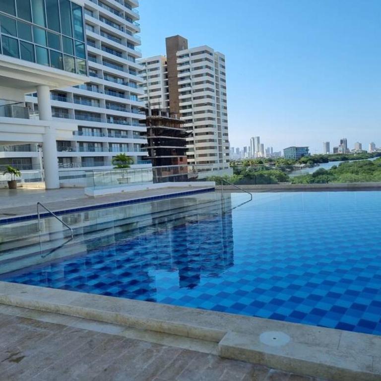 Apartamento con vista al mar y al centro de Cartagena - Two-Bedroom Apartment - 10