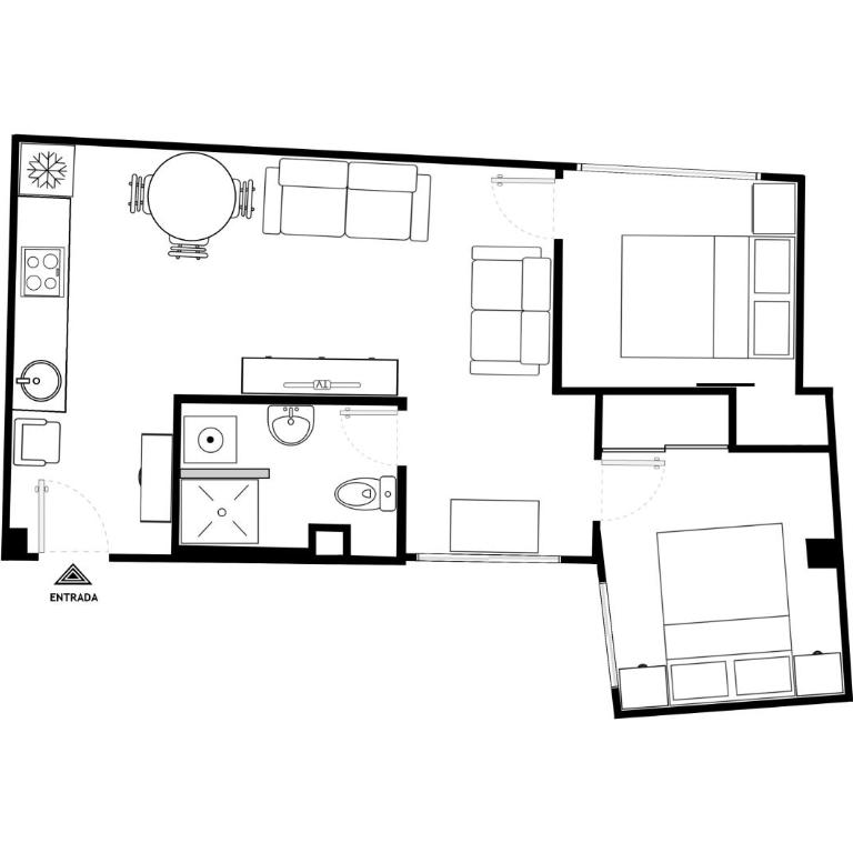 As de Casas - Gloria 12 - Los Cristianos - Apartamento interior de 2 dormitorios - 32
