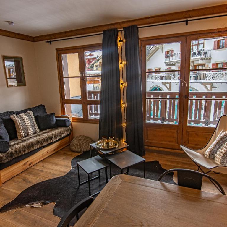 Arc 1950 Appartement skis aux pieds - Appartement avec Vue sur la Montagne - 1