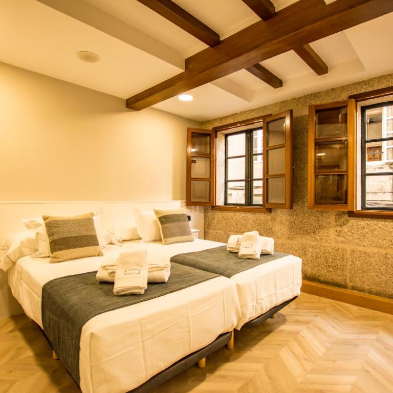 hostal Nomade Santiago - Habitación Doble Superior - 2 camas - 3