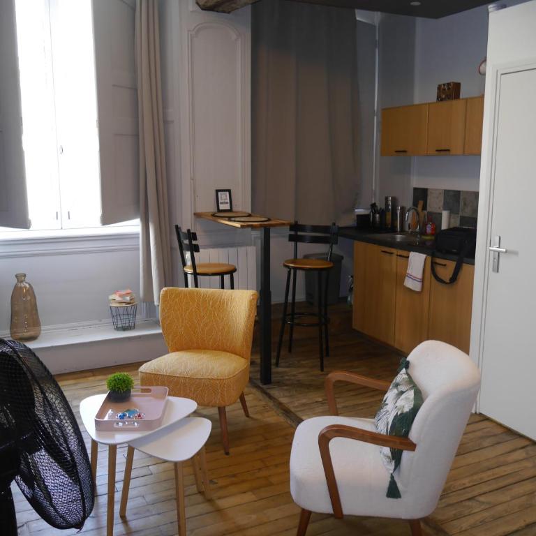 L'HORLOGE Studio au cœur de Rennes ! - Apartamento de 1 dormitorio - 3