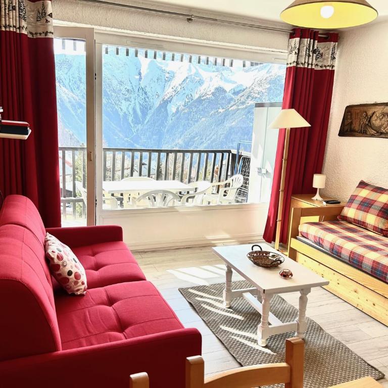 Pied de Piste Ski, Velo à 20 M du Telesiege "Le Diable", Menage Inclus, Possible de louer 2 Apparts, Parking Gratuit, Vue Panoramique - Apartment mit Blick auf die Berge - 6