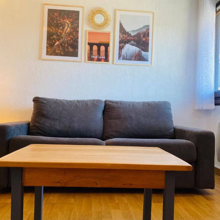 Appartement cosy proche des pistes avec vue - Apartamento de 1 dormitorio - 4