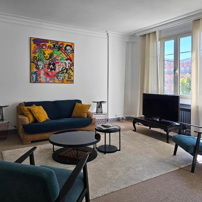 L'Idrac, Appartements Art Déco de standing Cœur de Toulouse - Two-Bedroom Apartment with Balcony - Louis - 4