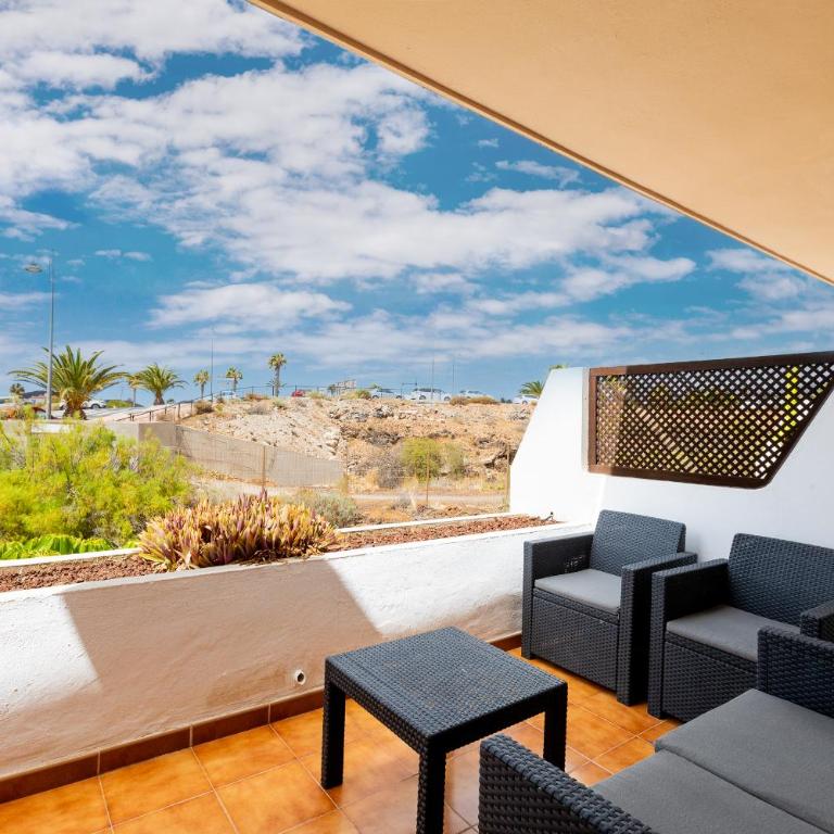 Modern apartment in Golf del Sur, AC237, tempered pool and ocean view - Apartamento de 1 dormitorio - 16