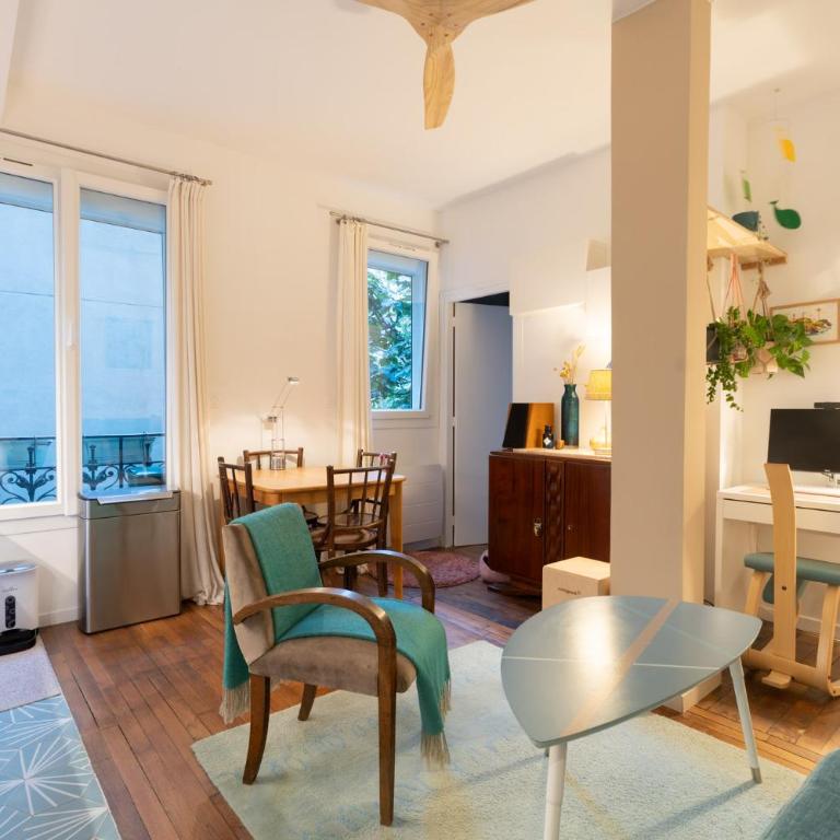 3 p 47m2 au pied de Montmartre - Appartement 2 Chambres - 1