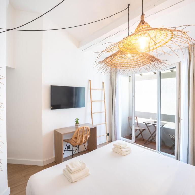 Hôtel Casa Marina - Chambre Lit King-Size avec Balcon - 1