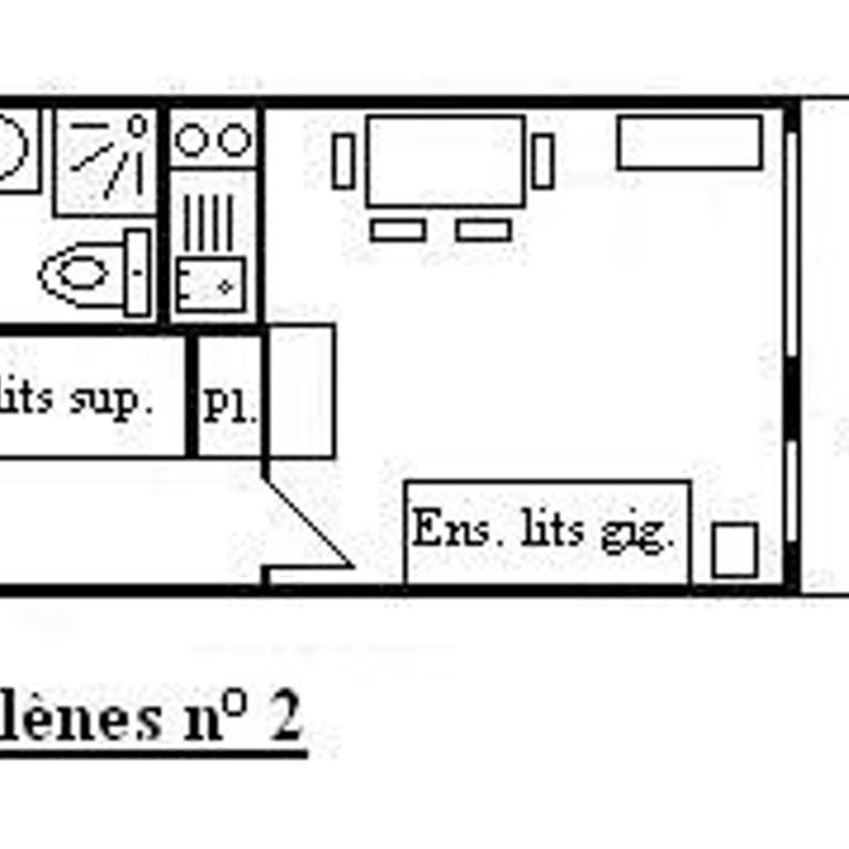 Charmant Studio 4 pers à Méribel, proche centre et commerces, balcon ouest, Label Méribel - FR-1-180-372 - Appartement (4 Adultes) - 17