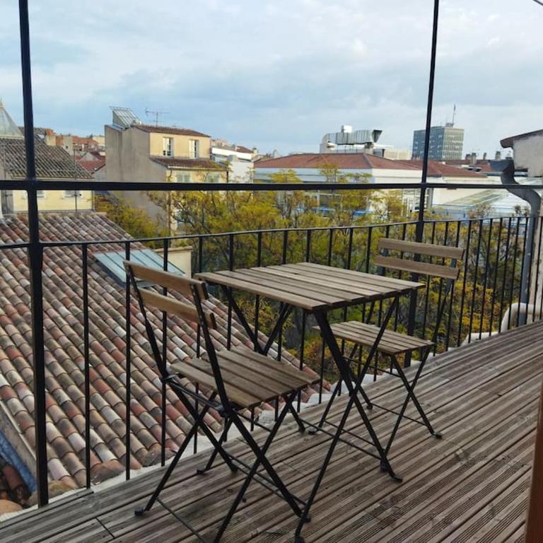Budgetbnb 35, Sur les toits de Toulon - Apartment mit 1 Schlafzimmer - 1