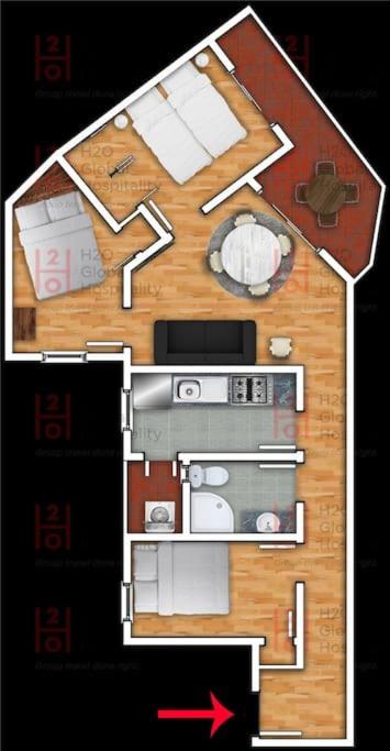 Canela Homes BARCELONA COZY - Three-Bedroom Apartment - 34
