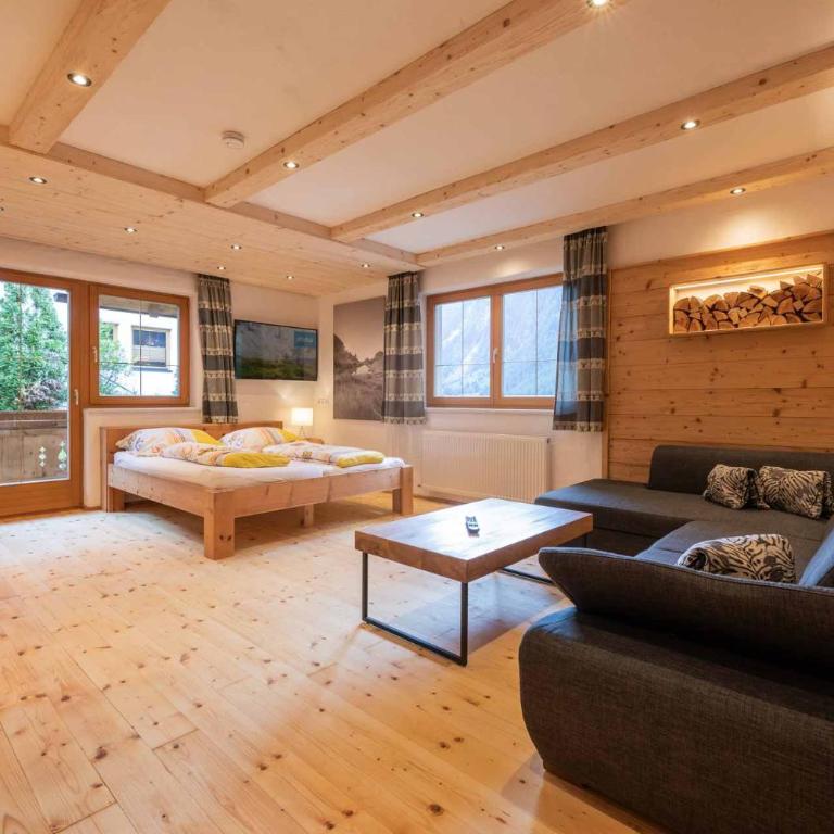 Haus Alpenkönig Exclusive Apartments near Stubai Glacier - Apartment mit 3 Schlafzimmern und Balkon - 38