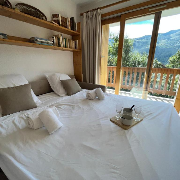 Appartement chaleureux à Méribel, proche pistes, avec parking et Wi-Fi - FR-1-688-36 - Appartement - 6