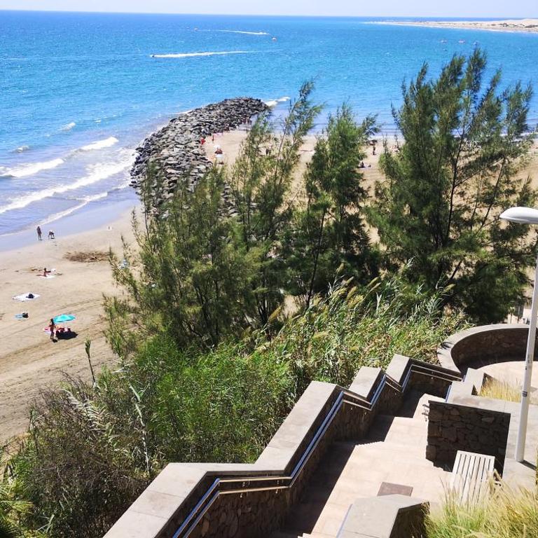 Modernes Apartment in Los Juncos II mit Poolblick, 4 Etage in Top-Lage von Playa del Ingles - One-Bedroom Apartment - 21
