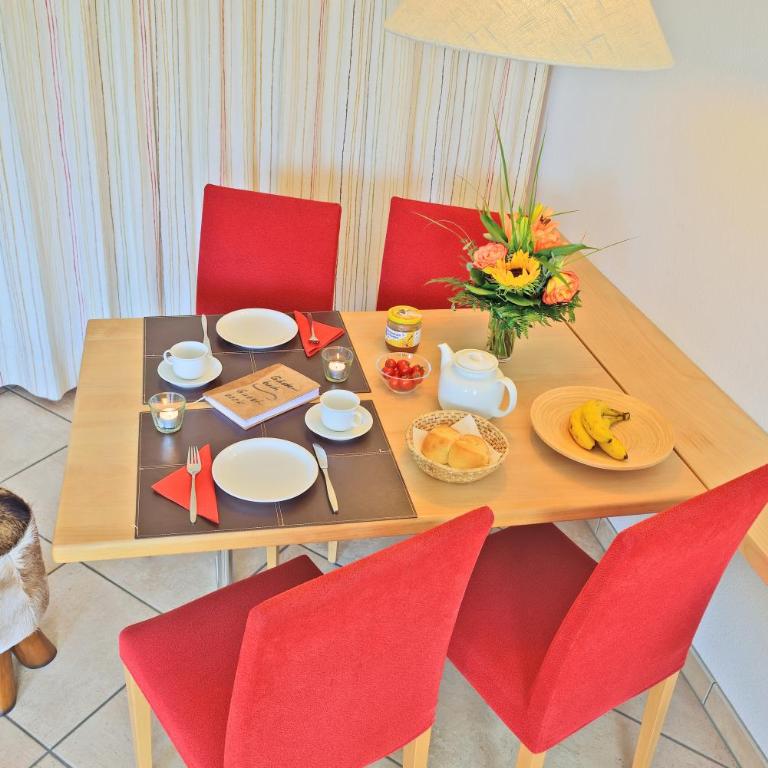 Ferienwohnung Parkareal Davos - freier Blick auf Berge, ruhig, sonnig, SW-Balkon, Parkplatz - Apartment mit 1 Schlafzimmer - 7