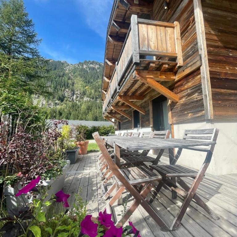 Chalet le petit Nicolas, jacuzzi, vue Mont Blanc - Chalet - 48