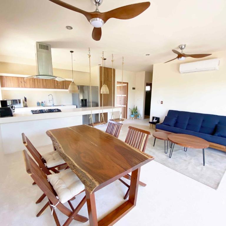 RELAX TULUM Family Friendly Apartment in the in the jungle - pools & cenotes - Two-Bedroom Apartment with Terrace - 90