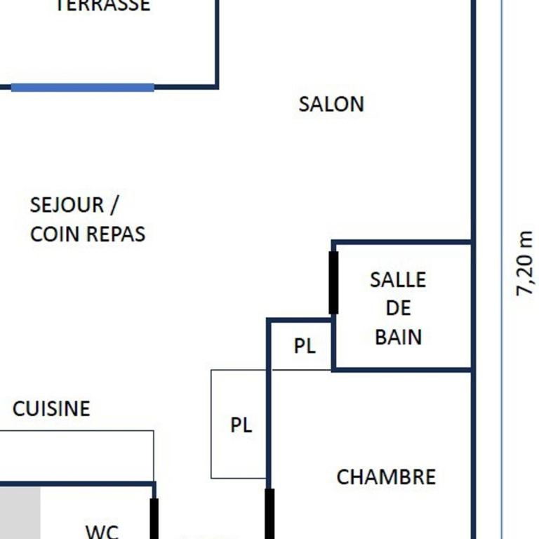 Appt T2 Les Saisies, 37m², Animaux admis, Parking - One-Bedroom Apartment - 3