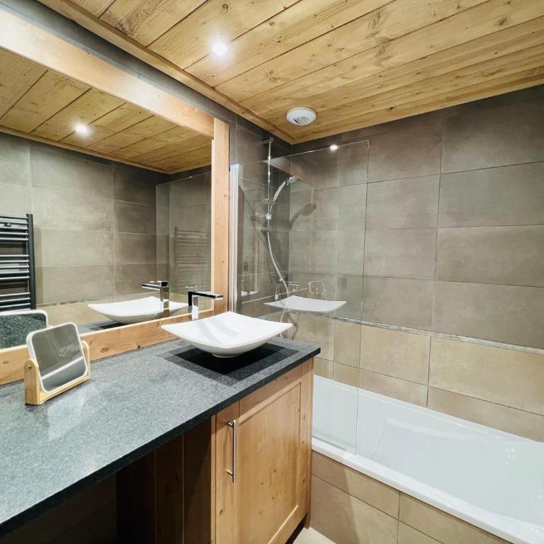 Les Saisies : Appart. 6 pers, 2 ch, 2 sdb, parking, wifi - Two-Bedroom Apartment - 2