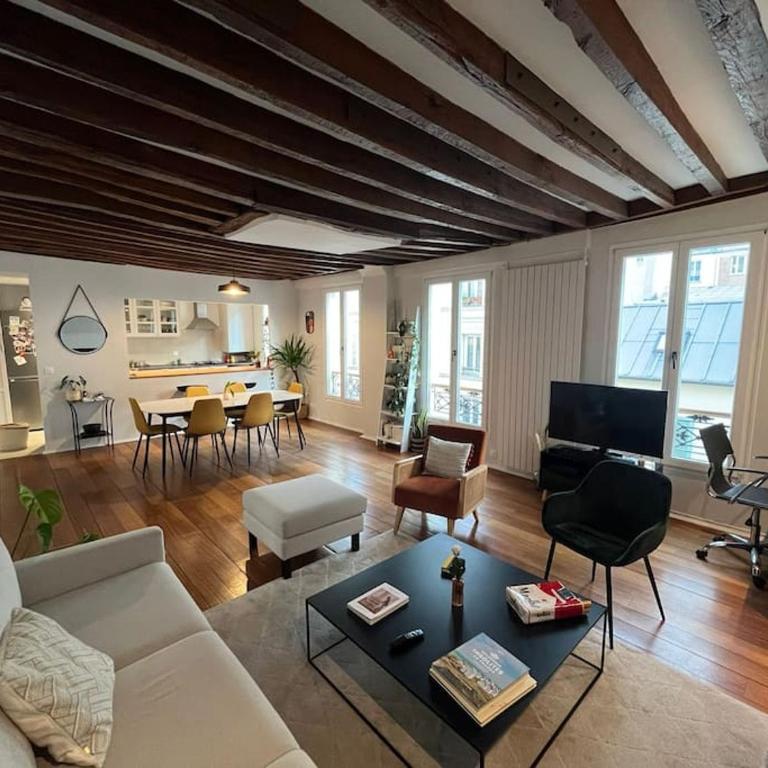 Lovely large apartment (4p) near Montparnasse - Apartamento de 2 dormitorios - 1
