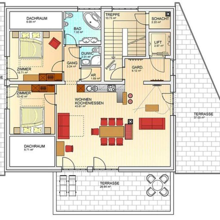 Rooftop by Northsouth Apartments - Apartment mit 2 Schlafzimmern - 24