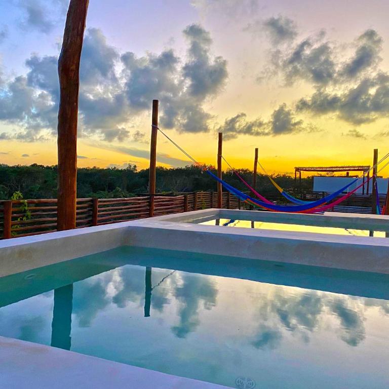 RELAX TULUM Family Friendly Apartment in the in the jungle - pools & cenotes - Two-Bedroom Apartment with Terrace - 82
