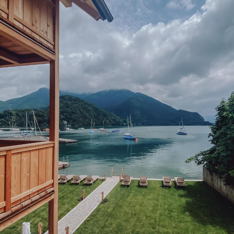 Villa Alma - a lakeside Boutique Hotel - Doppelzimmer mit Balkon - 1