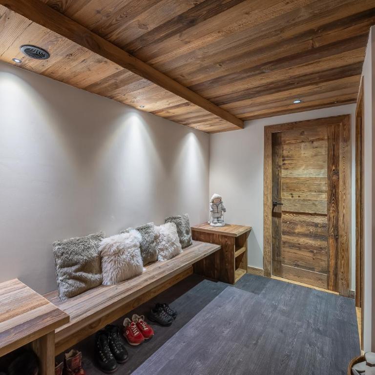 Le Cheval Blanc Luxe, skis aux pieds, jacuzzi, hammam, salle de cinéma - Chalet - 32