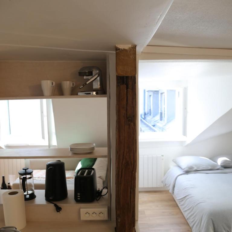 Le cocon perché entre l'Opéra et les Tuileries - Appartement 1 Chambre - 4