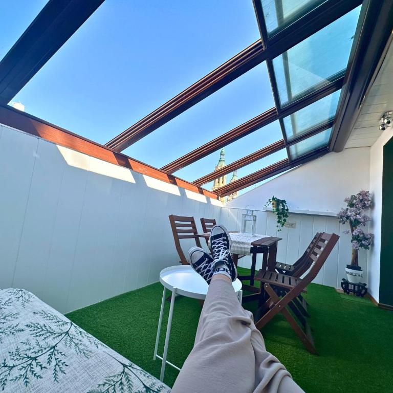 Dos Torres Ático - Solárium Privado en Calle Alfonso I - Apartamento Ático - 1