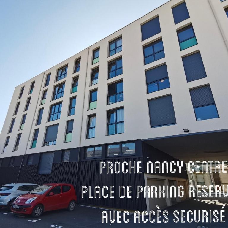 Proche Nancy centre, à quelques pas des Thermes et du campus ARTEM, appartement calme avec parking gratuit - Apartamento de 1 dormitorio - 10