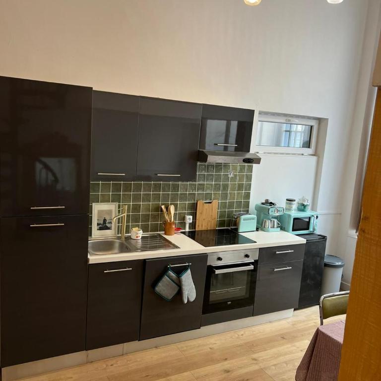 Appartement studio loft cosy centre st Etienne - Apartamento de 1 dormitorio - 5