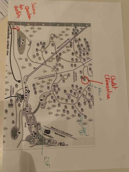 Appart 4/5 pers prox pistes La Tania/courchevel - Apartment mit 2 Schlafzimmern - 11