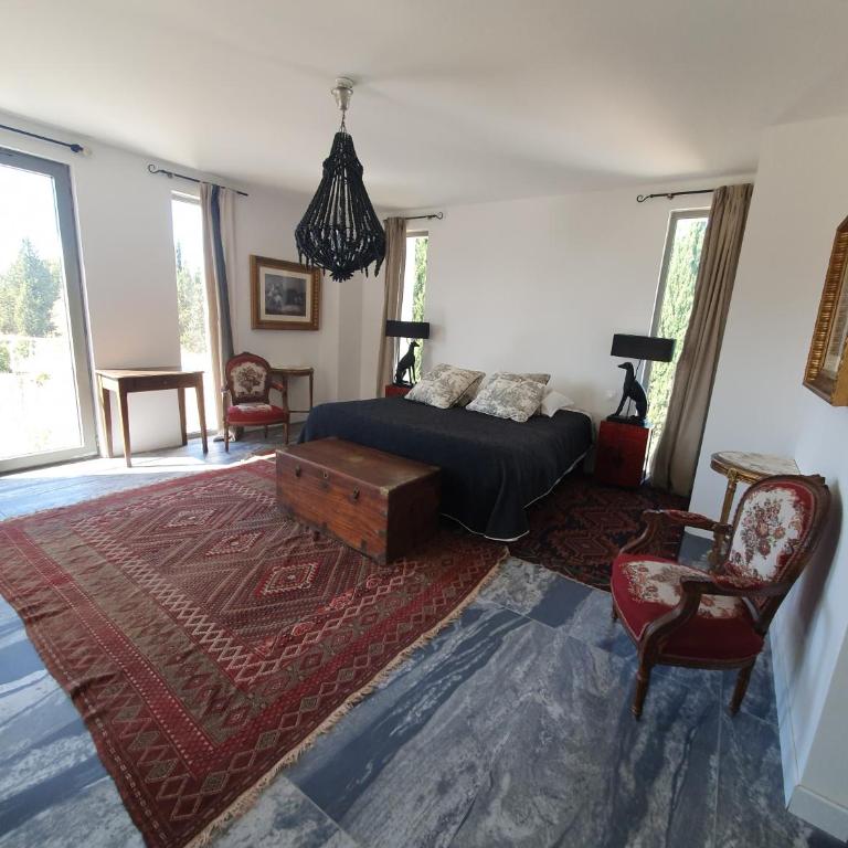 Villa Blanche - Teritoria - Zimmer mit Kingsize-Bett und Balkon - 3