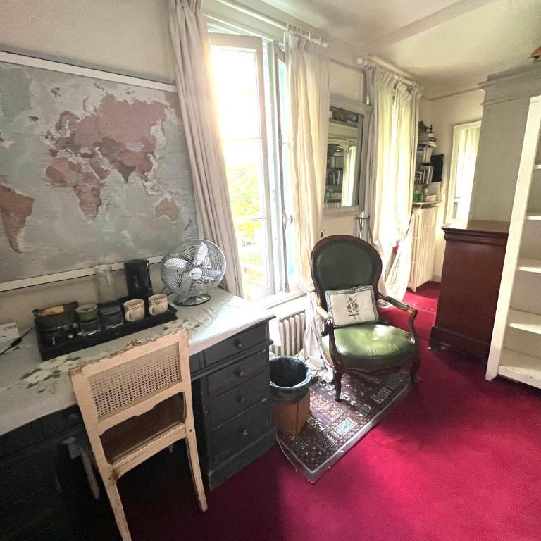 "Maison 1850 Paris 18" Chambre R avec terrasse et parking en option - Chambre Double avec Terrasse - 9