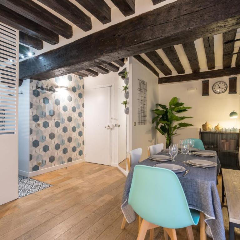 Appartement chic avec patio - 2BR 6P - Le Marais - Apartment - 7
