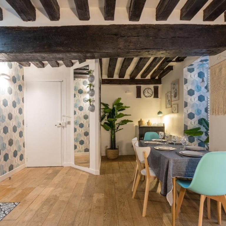 Appartement chic avec patio - 2BR 6P - Le Marais - Apartment - 8