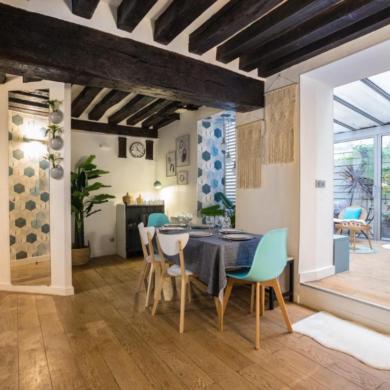 Appartement chic avec patio - 2BR 6P - Le Marais - Apartment - 9