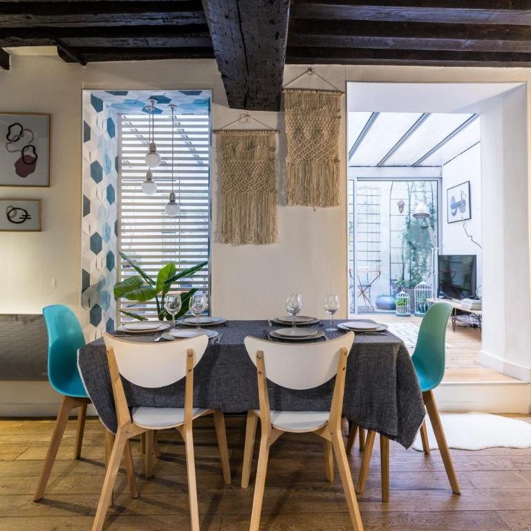 Appartement chic avec patio - 2BR 6P - Le Marais - Apartment - 10