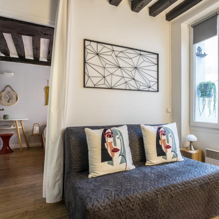 Appartement chic avec patio - 2BR 6P - Le Marais - Apartment - 15