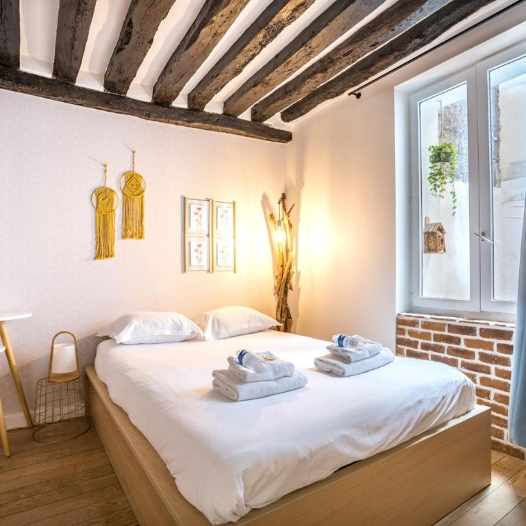 Appartement chic avec patio - 2BR 6P - Le Marais - Apartment - 16