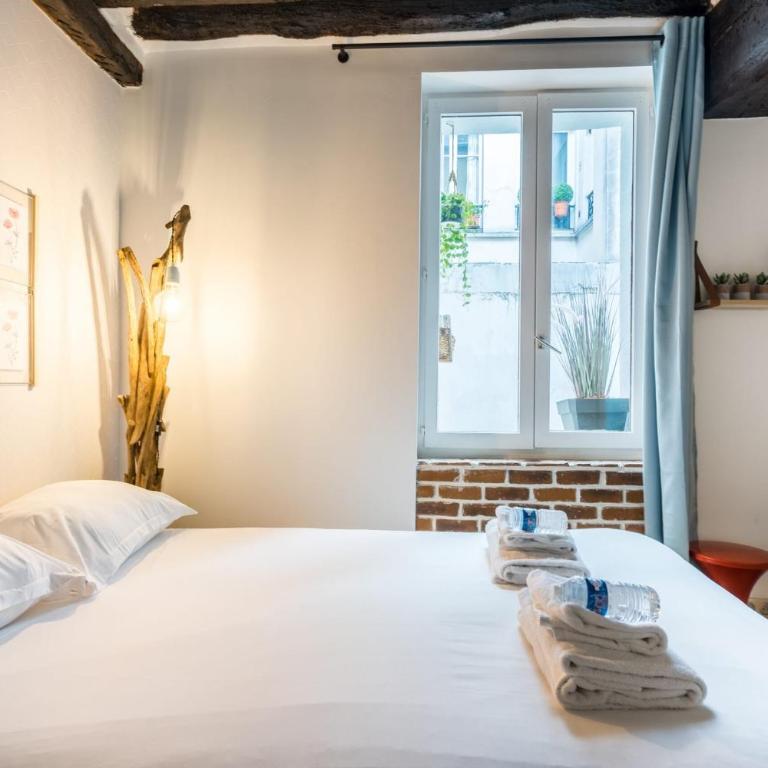 Appartement chic avec patio - 2BR 6P - Le Marais - Apartment - 18