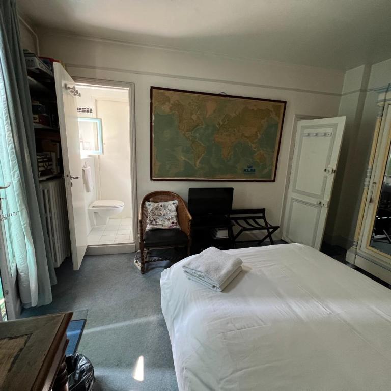 "Maison 1850 Paris 18" Chambre G avec terrasse et parking en option - Chambre Double avec Terrasse - 10
