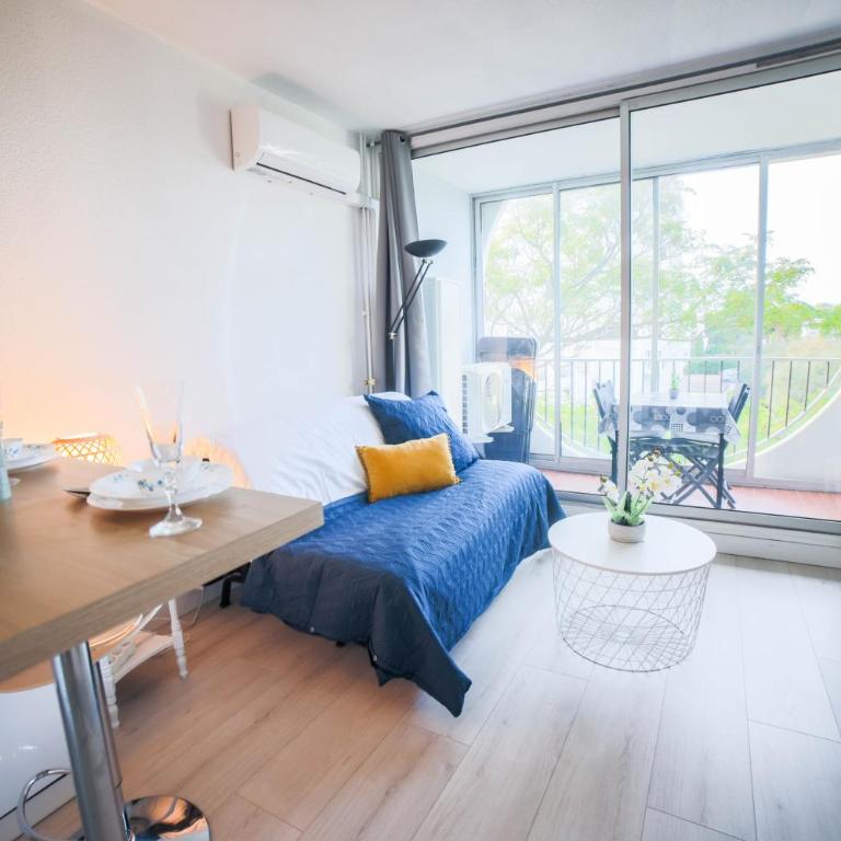 L'Épicentre - Clim - Vu sur port- Terrasse -Plage TOP PROS SERVICES - One-Bedroom Apartment - 8