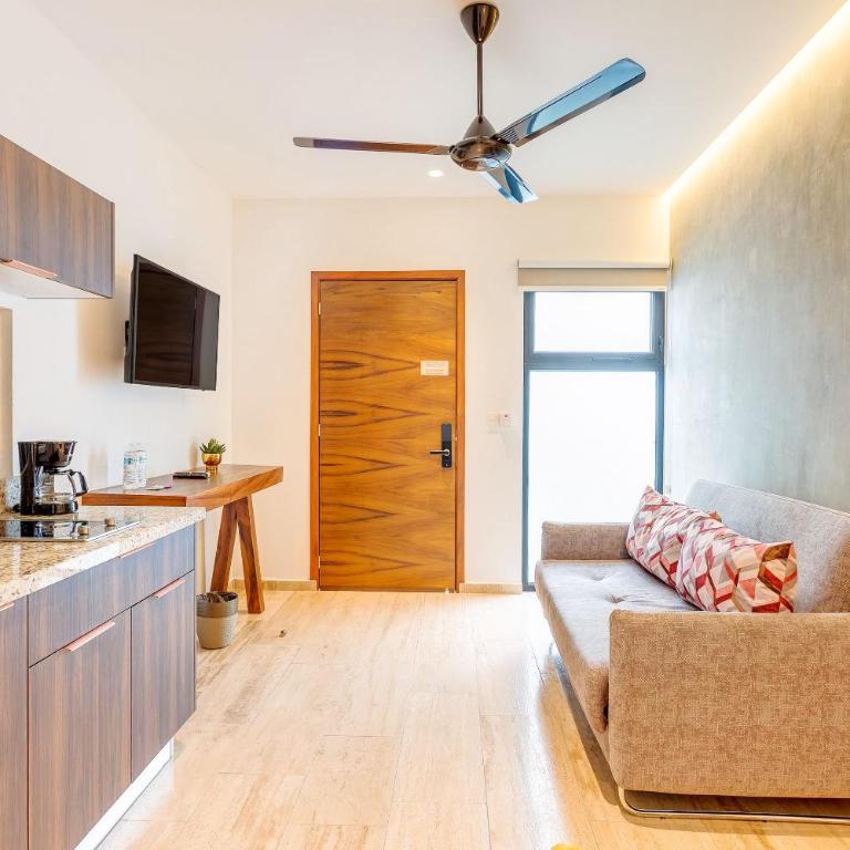Chic Condotel with Roof Pool 10-Min Walk to Beach - Appartement 1 Chambre - Vue sur Jardin - 8